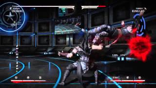 Dualist Liu Kang Full Screen Corner Combo Setup [upl. by Anitneuq]