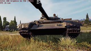 🎮 Intel UHD Graphics Xe 750 32EU  World of Tanks gameplay benchmarks 1080p [upl. by Ahras]