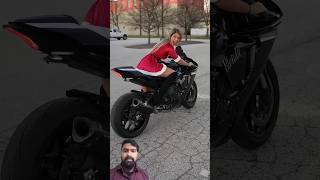 Why This Lady Biker is Crushing Sportsbikes ladybiker [upl. by Asha]