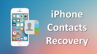 iPhone Contacts Disappeared  How to Restore Contacts on iPhone iOS 14 Supported [upl. by Granthem]