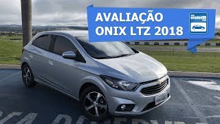 Avaliação Chevrolet Onix LTZ 14 AT 2018 [upl. by Ely]