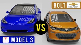 Tesla Model 3 vs Chevy Bolt Which is Right for YOU [upl. by Nisbet]