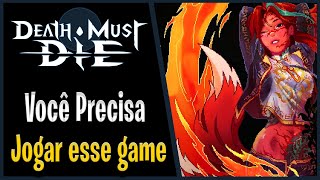 JOGO ULTRA PROMISSOR MEGA DIFÍCIL  Death Must Die  1 PTBR [upl. by Atteynod]