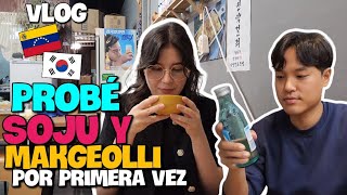 VLOG 🇰🇷🇻🇪Probé SOJU y MAKGEOLLI por primera vez  Otoño en COREA Corea southkorea vlog dailyvlog [upl. by Erdied]