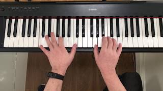 How to use transpose on keyboard or digital piano for guitar chords [upl. by Teraj]