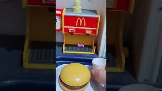 Mainan mcd mcd mini miniatur mainan happy Meal mcd youtubeshorts [upl. by Itsrik]