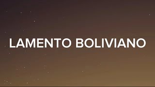 ENANITOS VERDES Hombres G  Lamento Boliviano LetraLyrics [upl. by Yrmac]