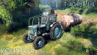 Spintires 2014  Т40АМ v11 [upl. by Olcott]