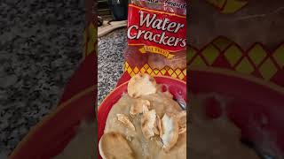 Lets pack this oatmeal cornmeal porridge with water crackers readytoeat homemade [upl. by Esiahc171]