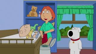 Family Guy  Stewie gets a diaper change in reverse [upl. by Dnomra418]