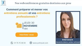 Comment préparer et mener vos entretiens annuels et professionnels [upl. by Ayim656]