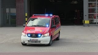 NIEUWE Commandowagen  Brandweer Antwerpen [upl. by Magnien]