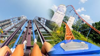 Riding EVERY Roller Coaster at Six Flags New England 2024 [upl. by Trip]