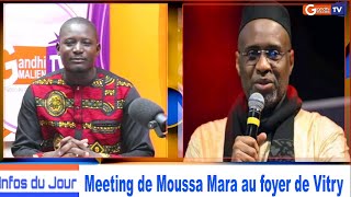 urgent Meeting de Moussa Mara au foyer de Vitry [upl. by Derina717]