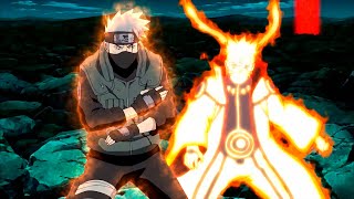 Naruto Granted Kakashi Kuramas Chakra  Kakashi Teamed Up with NineTails [upl. by Paulo]