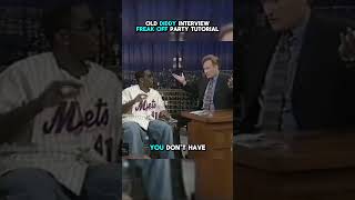 Old P DIDDY Interview on Conan OBriend 2002  Freak Off Killer Party pdiddy diddy freakoff rap [upl. by Laemaj]