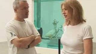 Damien Hirst talks about quotA Thousand Yearsquot [upl. by Aisitel]