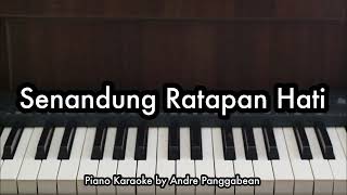 Senandung Ratapan Hati Santri  Piano Karaoke by Andre Panggabean [upl. by Wiltshire]