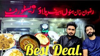 Rizwan Bannu Beef Pulao Bahria Phase 8 bannubeefpulao bahriaphase8 islamabad [upl. by Ardni]