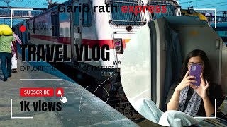 ANVT JAYNAGAR Garib rath express 12436 ANVT to DARBHANGA vlog6 [upl. by Gahan]