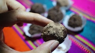 Receita saudável  Brigadeiro de biomassa de banana verde [upl. by Neslund]