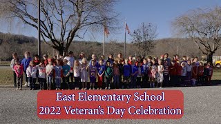 2022 East Elementary Veterans Day Celebration [upl. by Os]