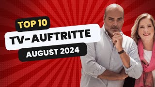 Die schönsten amp besten 10 TVAuftritte des Monats ❤ AUGUST 2024 ❤ Schlager für Alle [upl. by Ledairam]