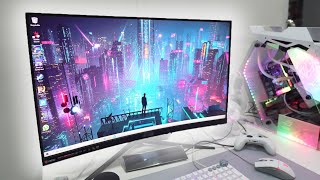 MSI Optix G32C4 Curved Gaming Monitor Review [upl. by Llenrac]