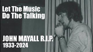 John Mayall Dies at 90 RIP Let the Music Talk  Rare Press Cuttings [upl. by Nerrot]