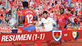 Resumen de CD Numancia vs CA Osasuna 11 [upl. by Chilton954]