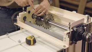 The Woodmaster PlanerMolder Video 4in1 Versatility Made in USA [upl. by Dazhehs485]