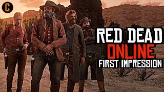 Red Dead Online Character Creation  First Impressions Ft Caboose [upl. by Nevins]