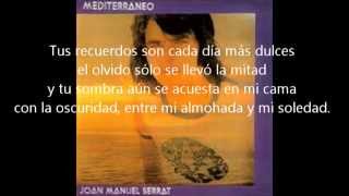 LUCÍA Joan Manuel Serrat Texto y música Álbum MEDITERRANEO [upl. by Chae]