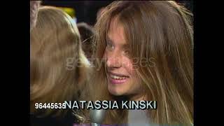 1980s Nastassja Kinski being interviewed [upl. by Rhoades887]