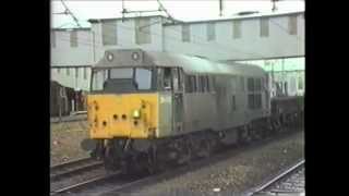 Trains In The 1980s  Peterborough 1989 feat 20s 31s 37s 47s 56 91s and more [upl. by Vannie]