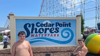 Cedar Point Shores 2021 our first visit ever We had a blast [upl. by Minerva]