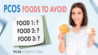 FOODS TO AVOID With PCOS  3 Worst Foods Ranked [upl. by Maris]