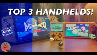 My Top 3 Handhelds Miyoo Mini Switch Lite and Lenovo Legion Go [upl. by Ysnat]