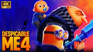 Despicable Me 4 Full Movie In English 2024  Steve CarellKristen WiigWill Ferrell  Review amp Facts [upl. by Anigger]