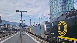 Einfahrt des Urlaubsexpress 303 am 10072024 in Salzburg Hbf [upl. by Reinhold73]