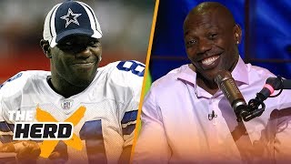 Terrell Owens on why he can still play in the NFL at age 44 Dez Bryants problem  NFL  THE HERD [upl. by Ellenhoj294]