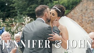 Jennifer amp John  Rowton Hall Cheshire  Wedding Video [upl. by Ailekahs]