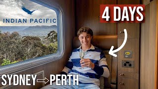 4 DAYS on The INDIAN PACIFIC  Australia’s MOST LUXURIOUS Sleeper Train [upl. by Giacobo399]