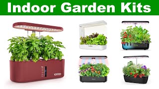 🌿 Indoor Herb Garden Kits with Grow Light 2022  QYO iDOO Yoocaa Ivation Diivoo Hydroponics Gr [upl. by Outhe]