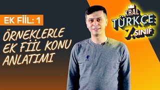 7 Sınıf Türkçe Ek Fiil Konu Anlatımı Soru Çözümü Ek Eylem  Mustafa Kara [upl. by Akehsyt]