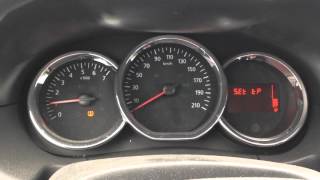 Dacia Lodgy Reset Tire Pressure Pneumatici TPMS [upl. by Cohleen]