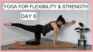 Ultimate Yoga for Flexibility and Strength Workout in just 12 Minutes  Day 6 [upl. by Mala]