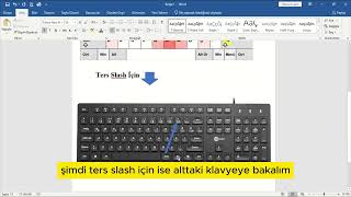 Slash İşareti Nasıl Yapılır PC Klavye Kısayolu [upl. by Enitsugua]