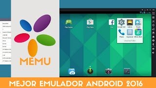 MEJOR EMULADOR ANDROID PARA PC 2016  ROOT  MEMU [upl. by Isac]