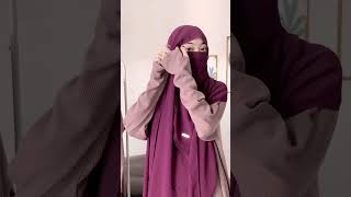 Easy niqab tutorial for beginners niqab niqabtutorial hijab hijabstyle [upl. by Ajiak405]